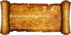 Keresztes Angelina névjegykártya